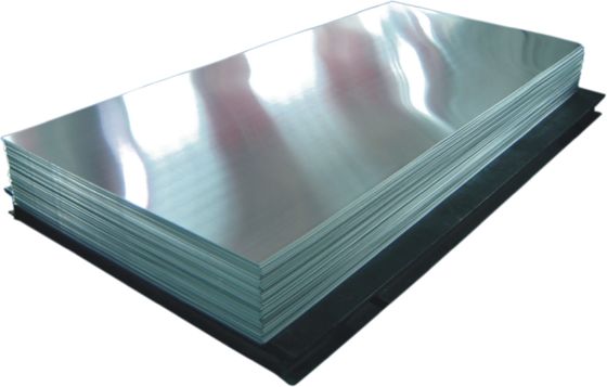 100mm প্রলিপ্ত অ্যালুমিনিয়াম মেটাল প্লেট O - H112 মিল ফিনিশ বিল্ডিং সরবরাহ