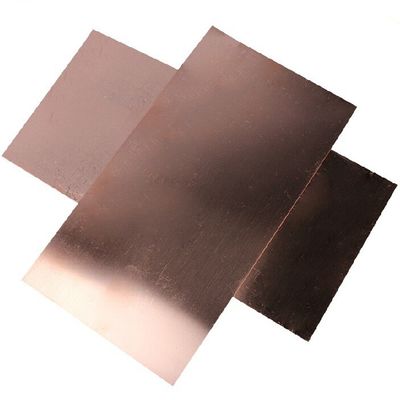 0.5mm 2mm কপার মেটাল প্লেট, C10100 কপার শীট সাজানোর জন্য